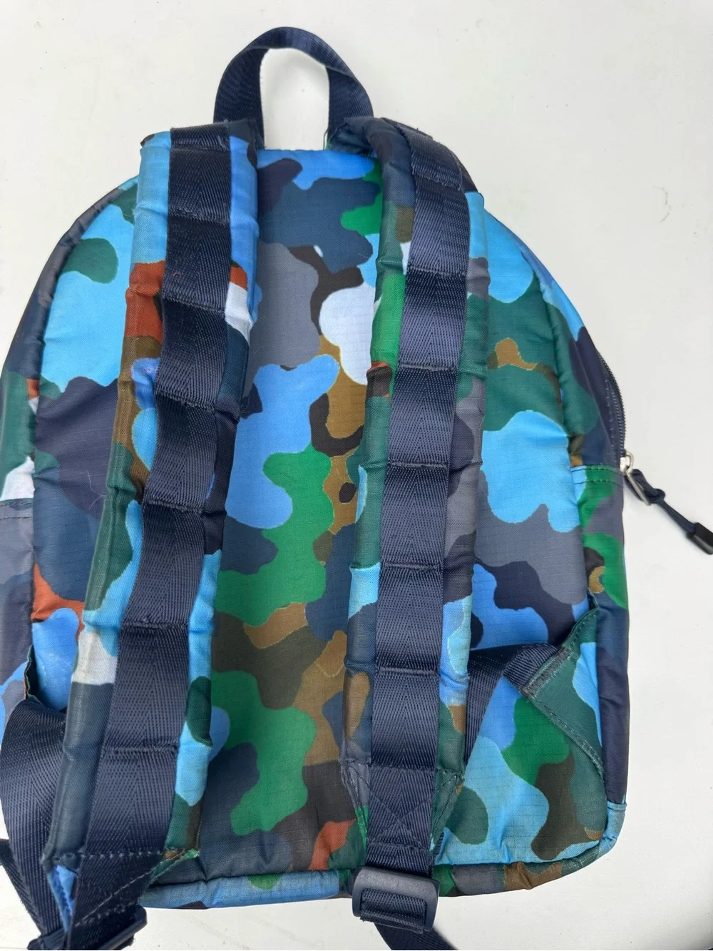 STATE Blue & Green Camo Backpack